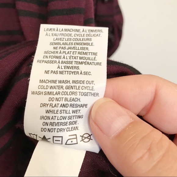 Reitmans Deep Purple 3/4 sleeve Top - Picture 7 of 10